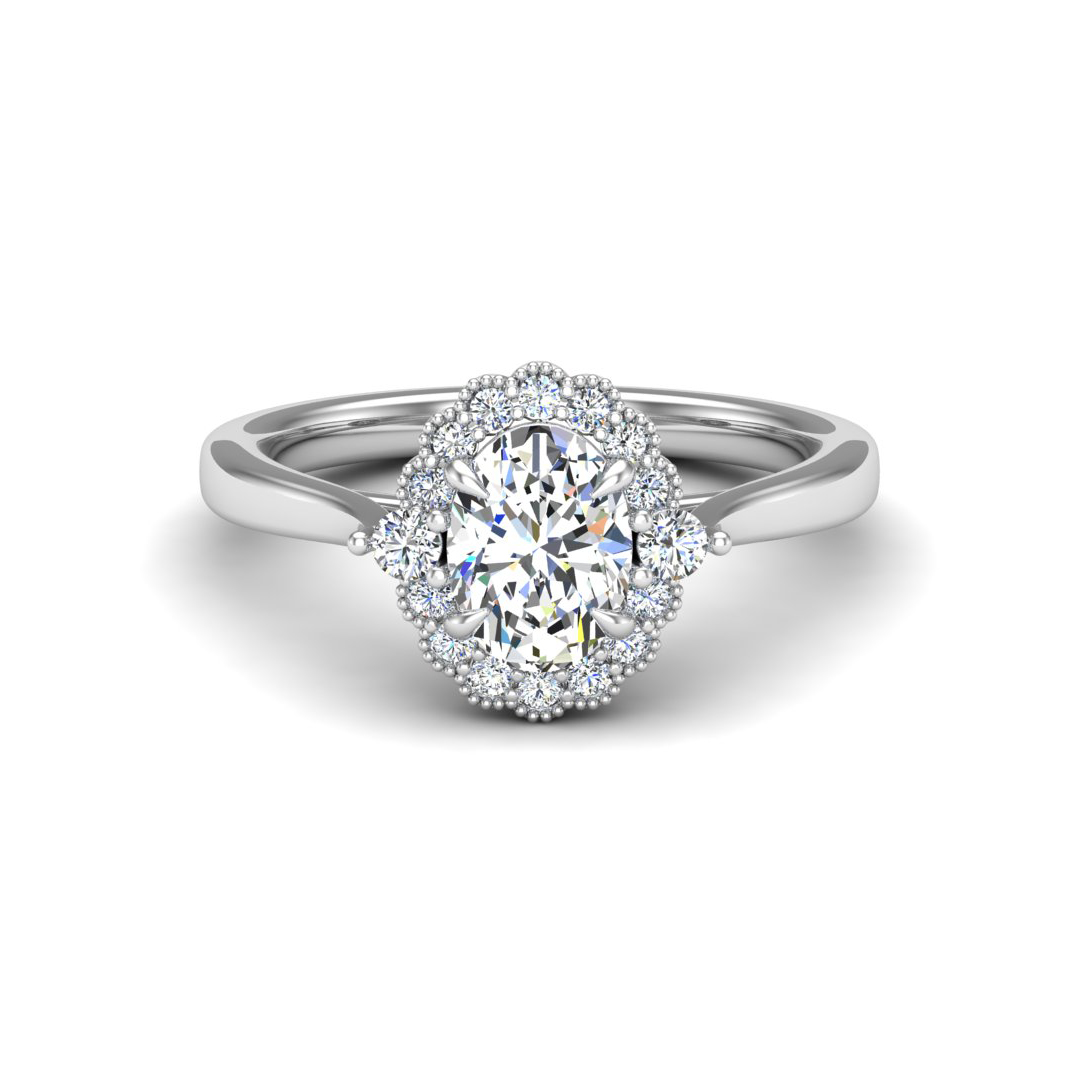 Blair Halo Engagement Ring